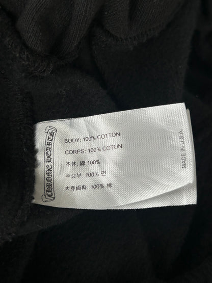 Chrome Hearts Black & White Script Logo Sweatpants