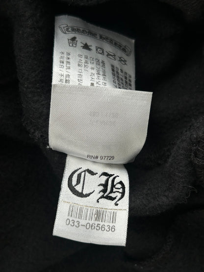 Chrome Hearts Black & White Script Logo Sweatpants