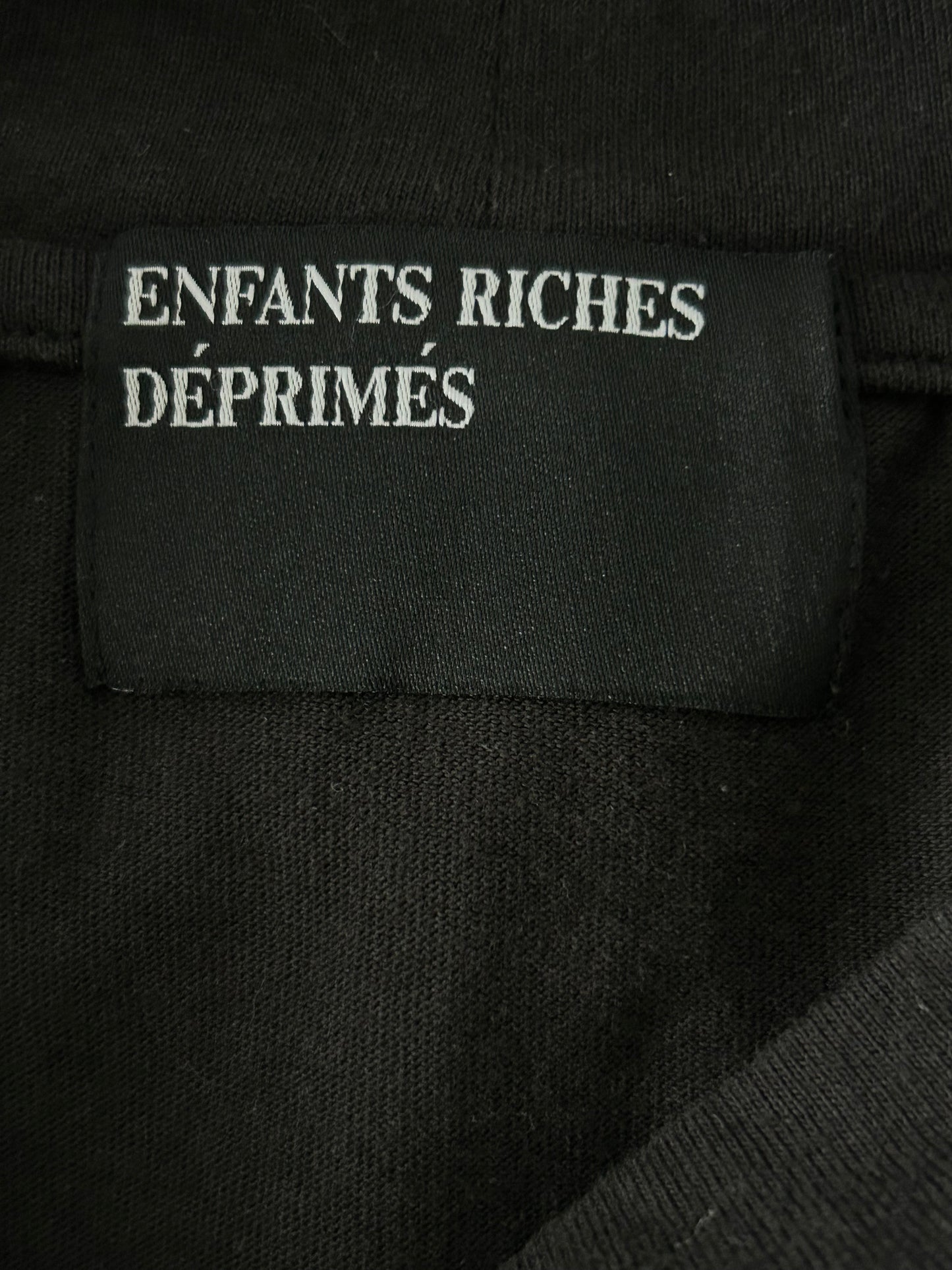 Enfants Riches Deprimes Black & White Rat Graphic T-Shirt