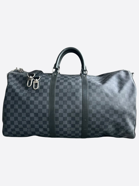 Louis Vuitton Damier Graphite Keepall 55