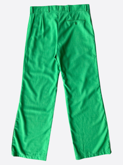 Louis Vuitton Green Wool Dress Pants
