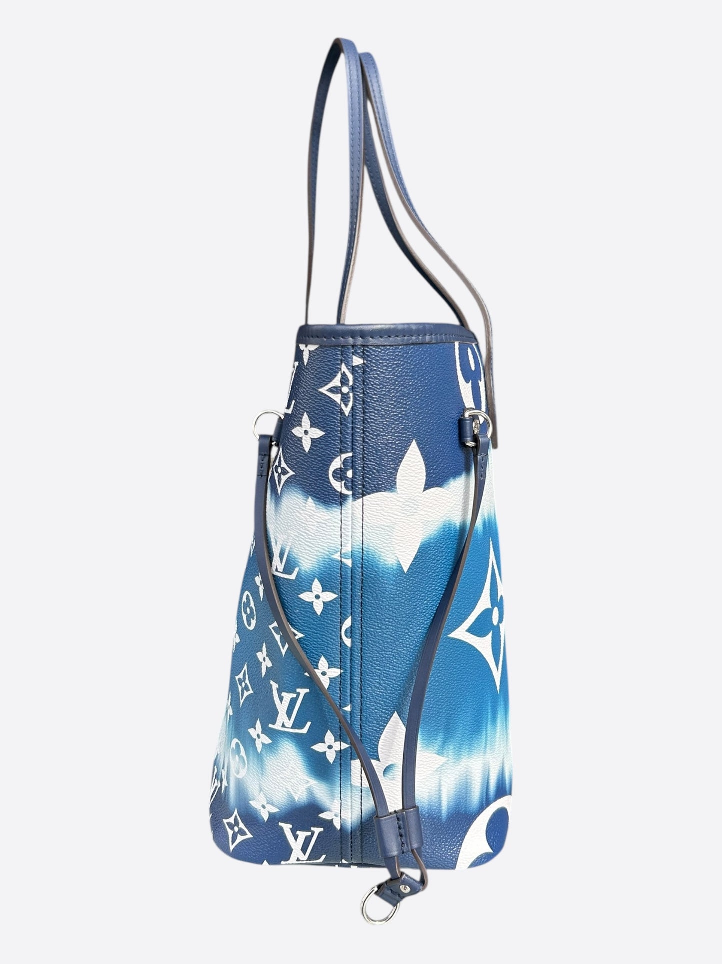 Louis Vuitton Blue Escale Monogram Neverfull MM