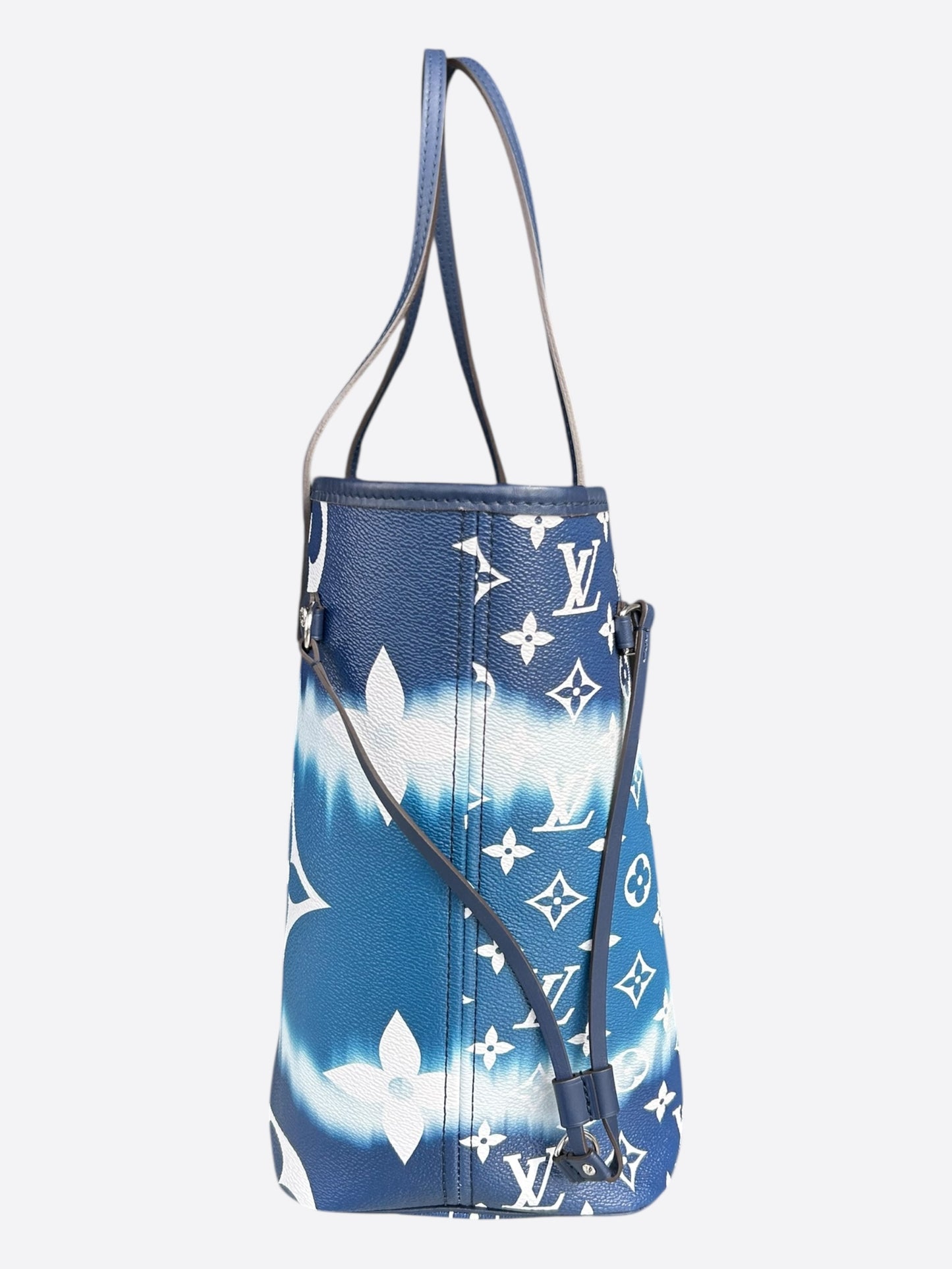 Louis Vuitton Blue Escale Monogram Neverfull MM