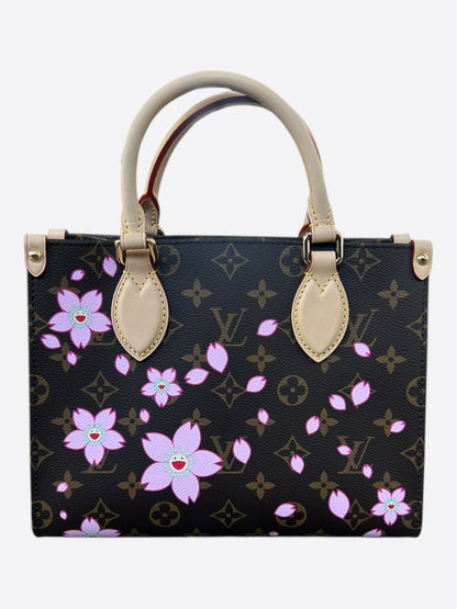 Louis Vuitton Takashi Murakami Brown & Pink OnTheGo PM