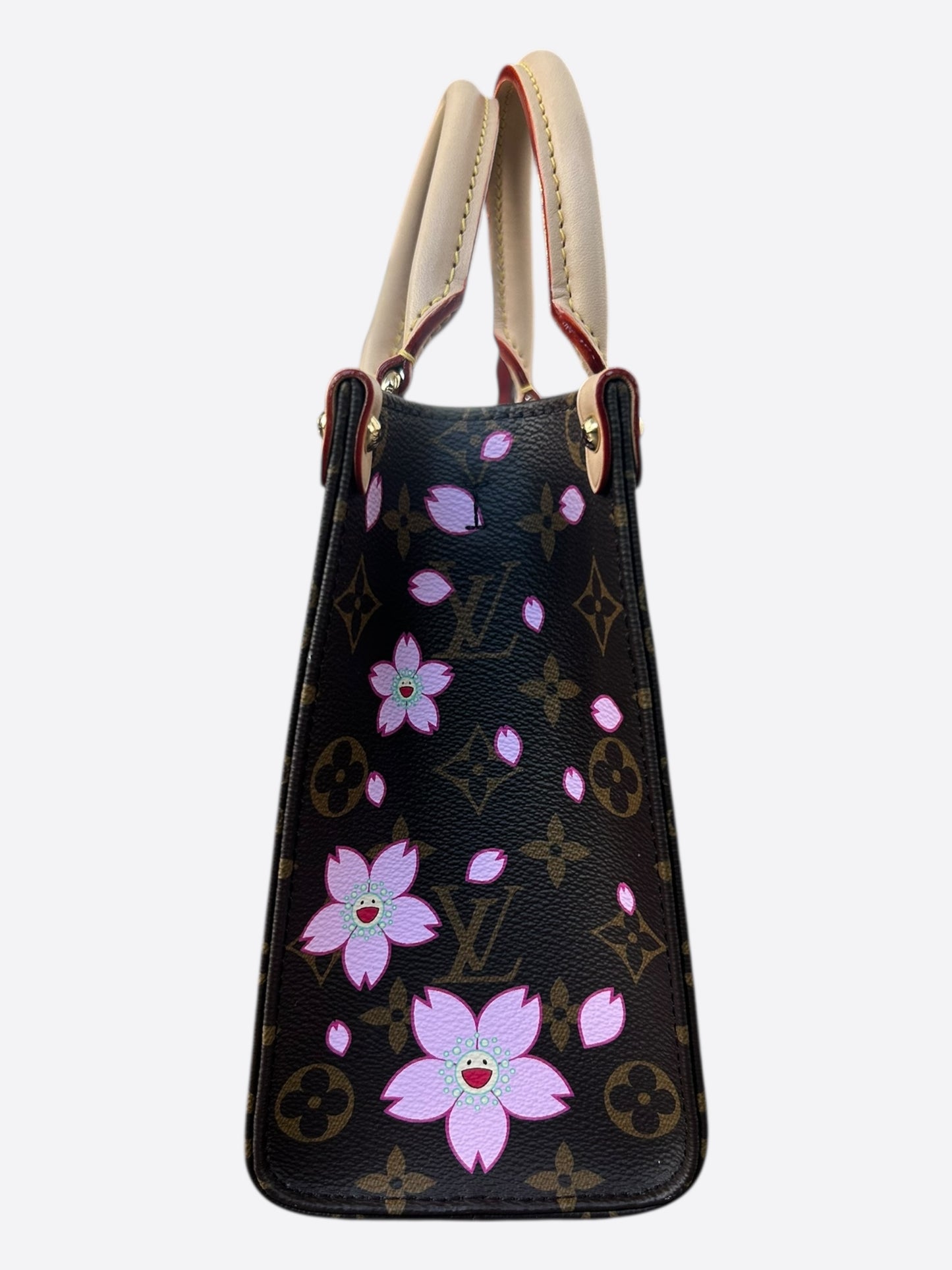 Louis Vuitton Takashi Murakami Brown & Pink OnTheGo PM