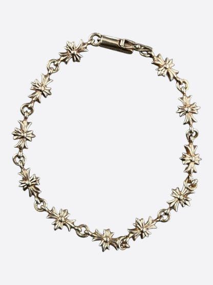 Chrome Hearts 22K Yellow Gold Tiny-E Bracelet