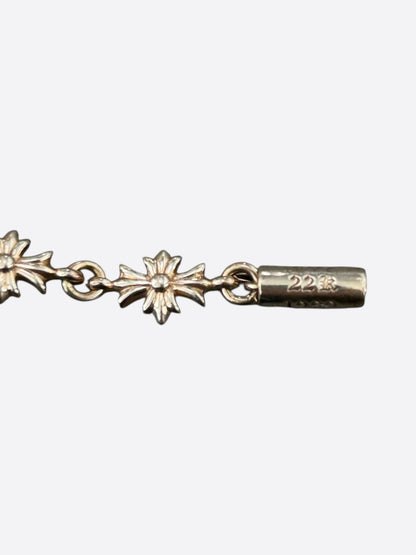 Chrome Hearts 22K Yellow Gold Tiny-E Bracelet