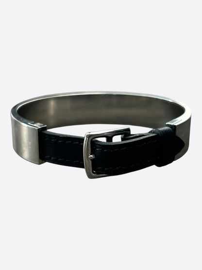 Hermes Black Swift & Palladium Hardware Clic HH Bracelet