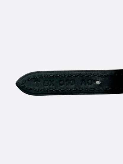Hermes Black Swift & Palladium Hardware Clic HH Bracelet