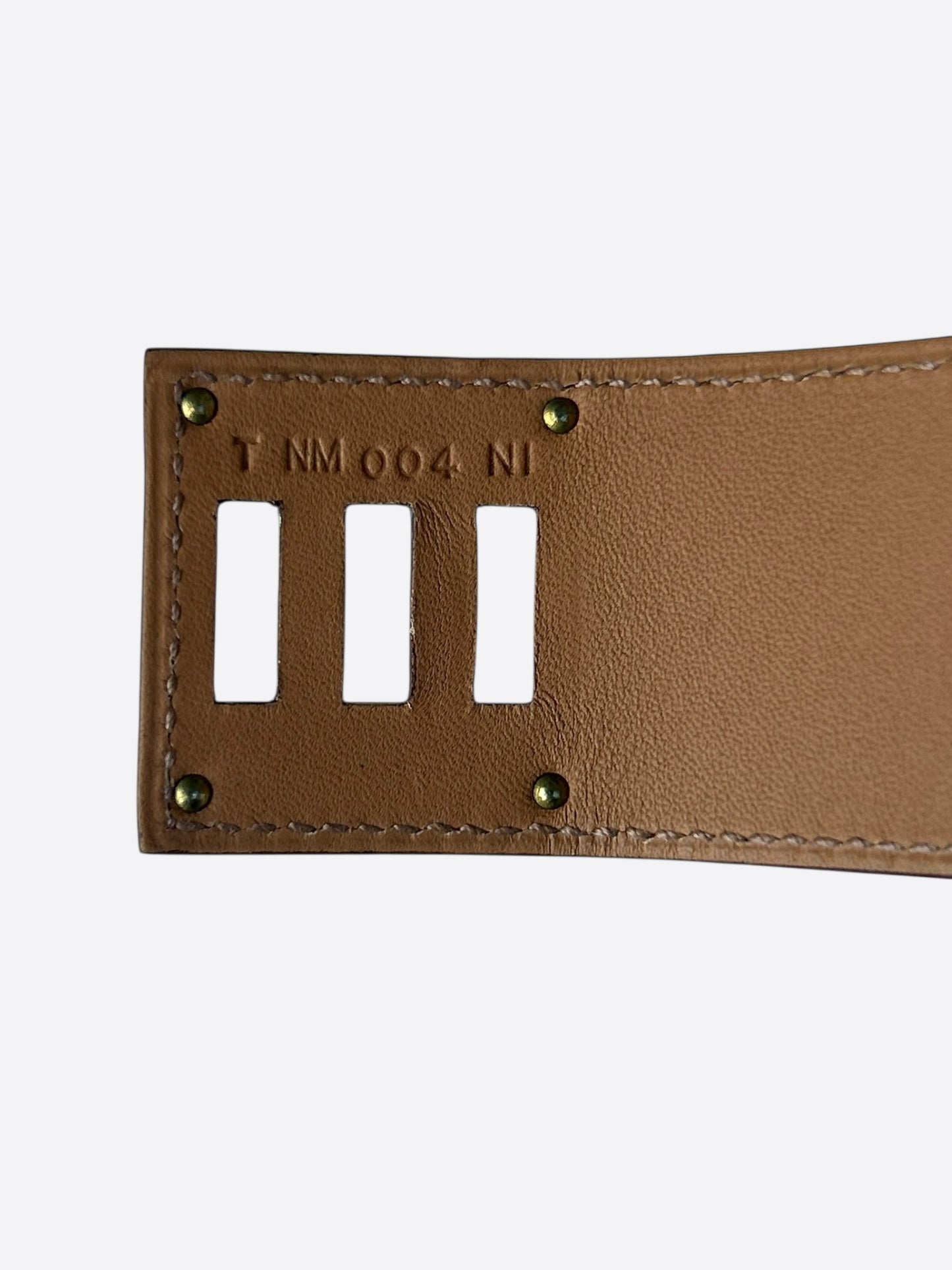 Hermes Pink Lizard & Gold Hardware Kelly Bracelet