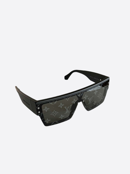 Louis Vuitton Black Monogram Waimea Sunglasses