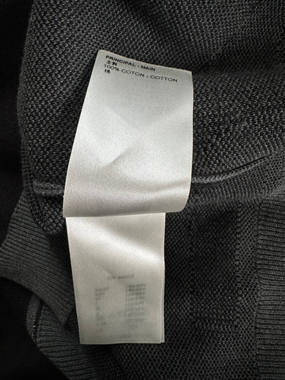 Louis Vuitton Black & Grey Split Monogram Sweater