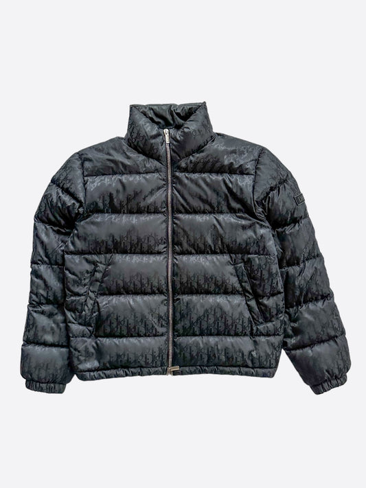 Dior Black Oblique Puffer Jacket