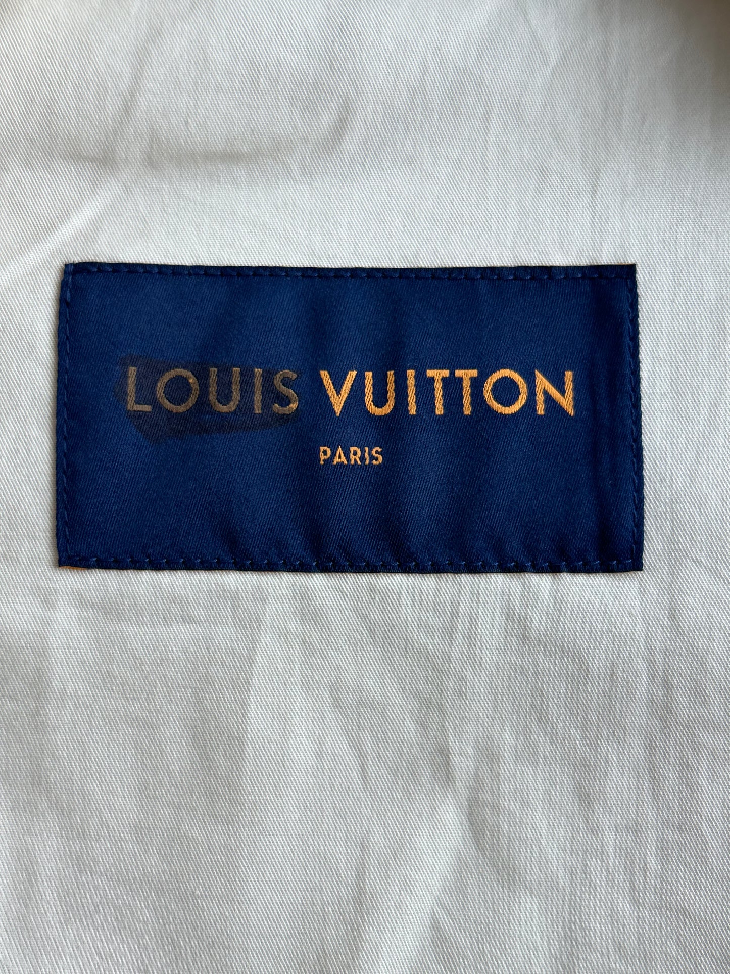 Louis Vuitton Beige Monogram Workwear Sherpa Jacket