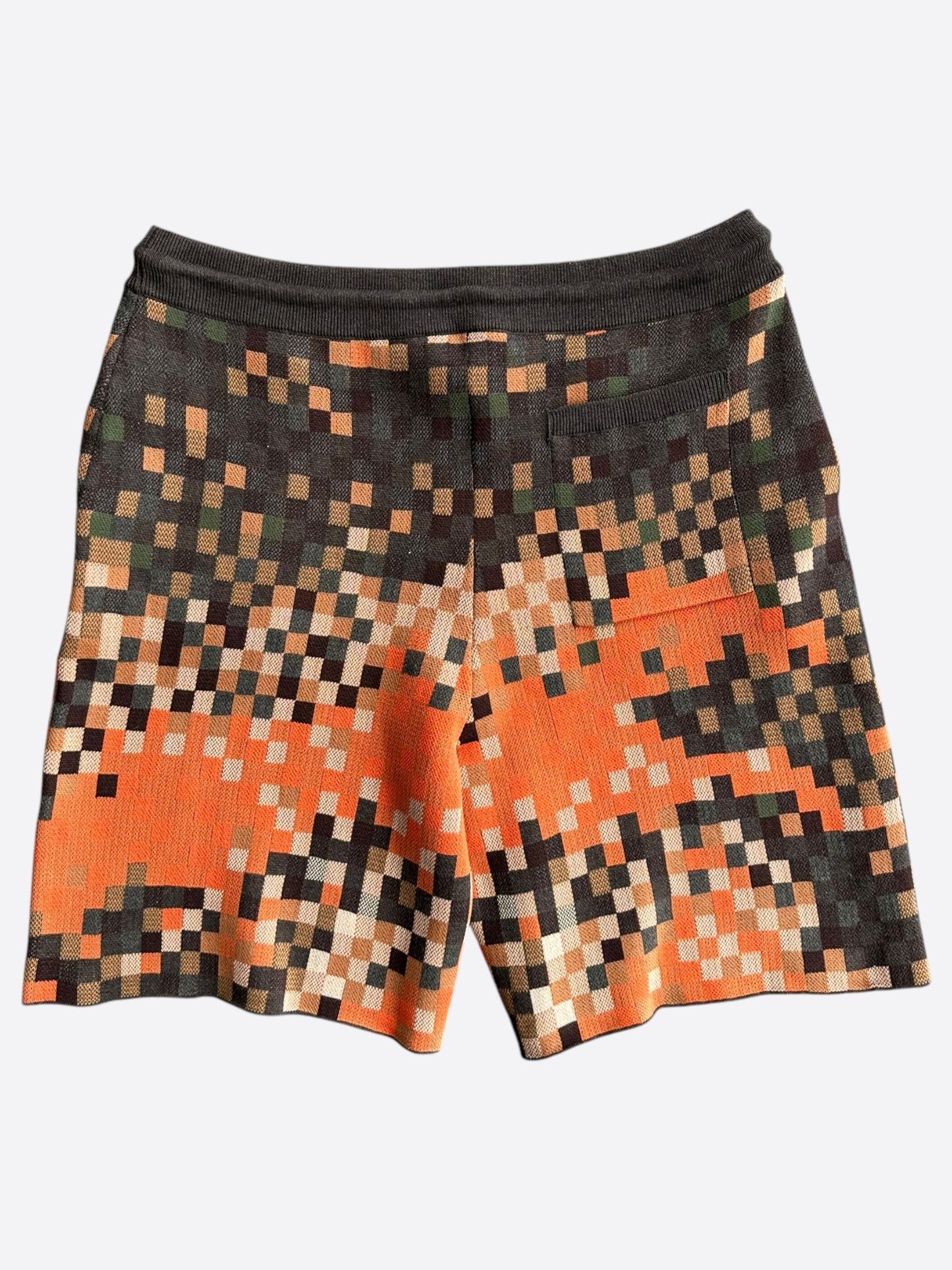 Louis Vuitton Orange Damoflage Shorts