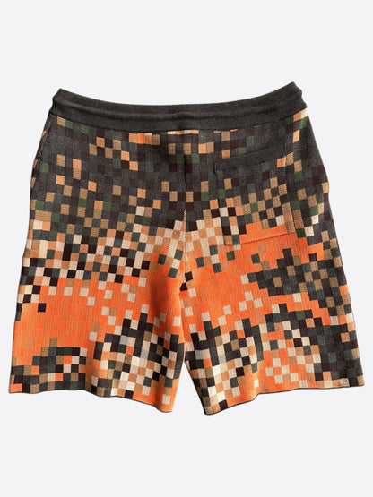 Louis Vuitton Orange Damoflage Shorts