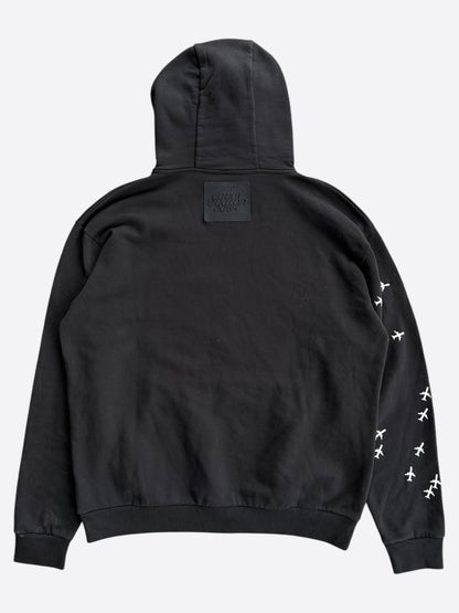 Louis Vuitton Black & White 2054 Planes Hoodie