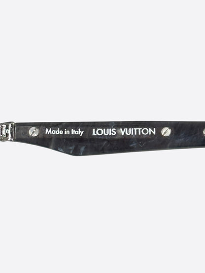 Louis Vuitton Grey Marble In The Pocket Foldable Sunglasses