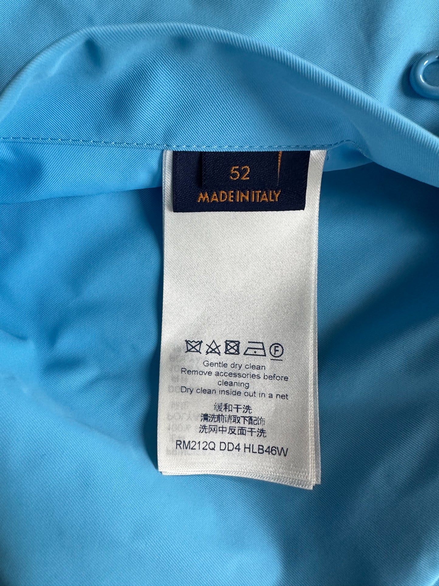 Louis Vuitton Blue Monogram Reversible Windbreaker