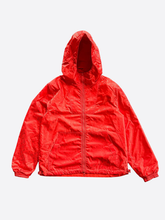 Louis Vuitton Red Monogram Reversible Windbreaker