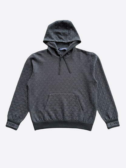 Louis Vuitton Black Monogram Track Hoodie