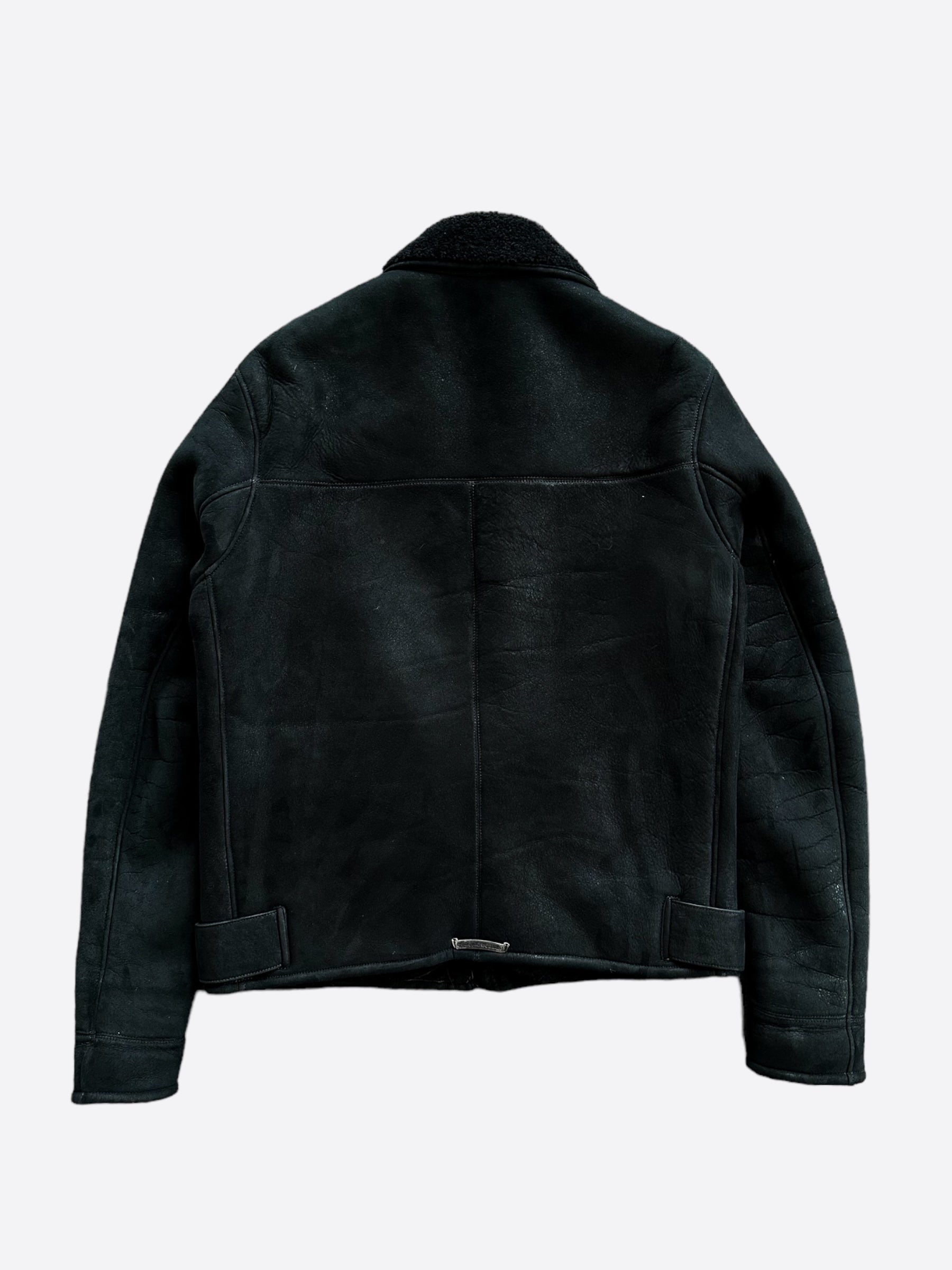 All saints myers orders shearling jacket