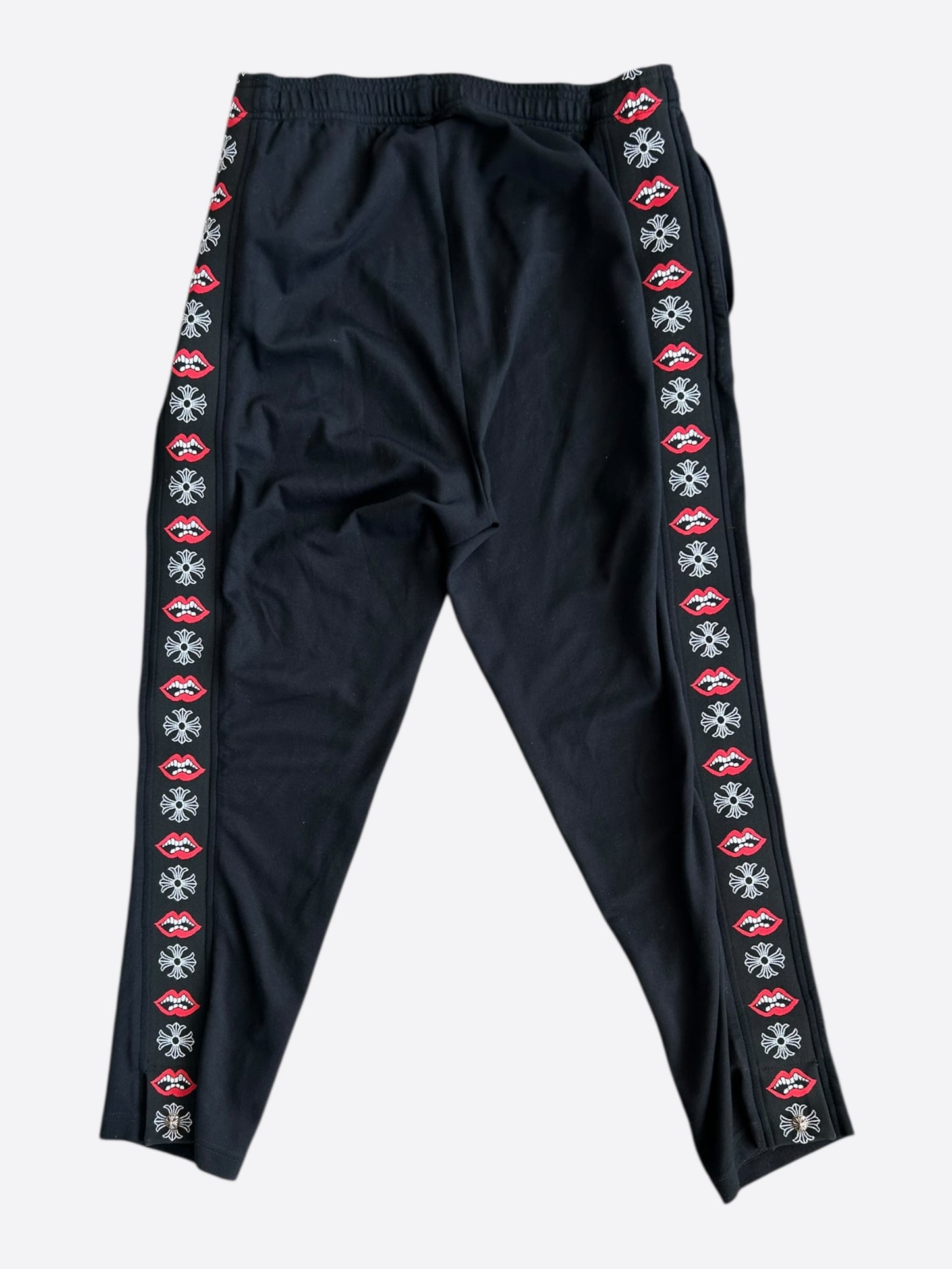 Chrome Hearts Matty Boy Black Chomper Trackpants