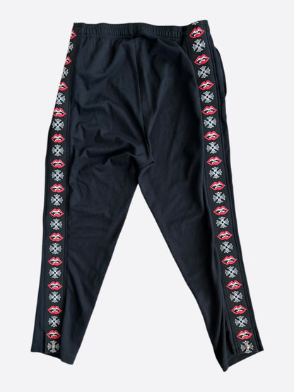 Chrome Hearts Matty Boy Black Chomper Trackpants