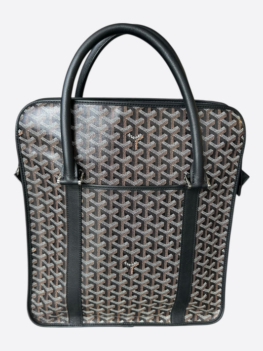 Goyard Black Bourgogne Briefcase