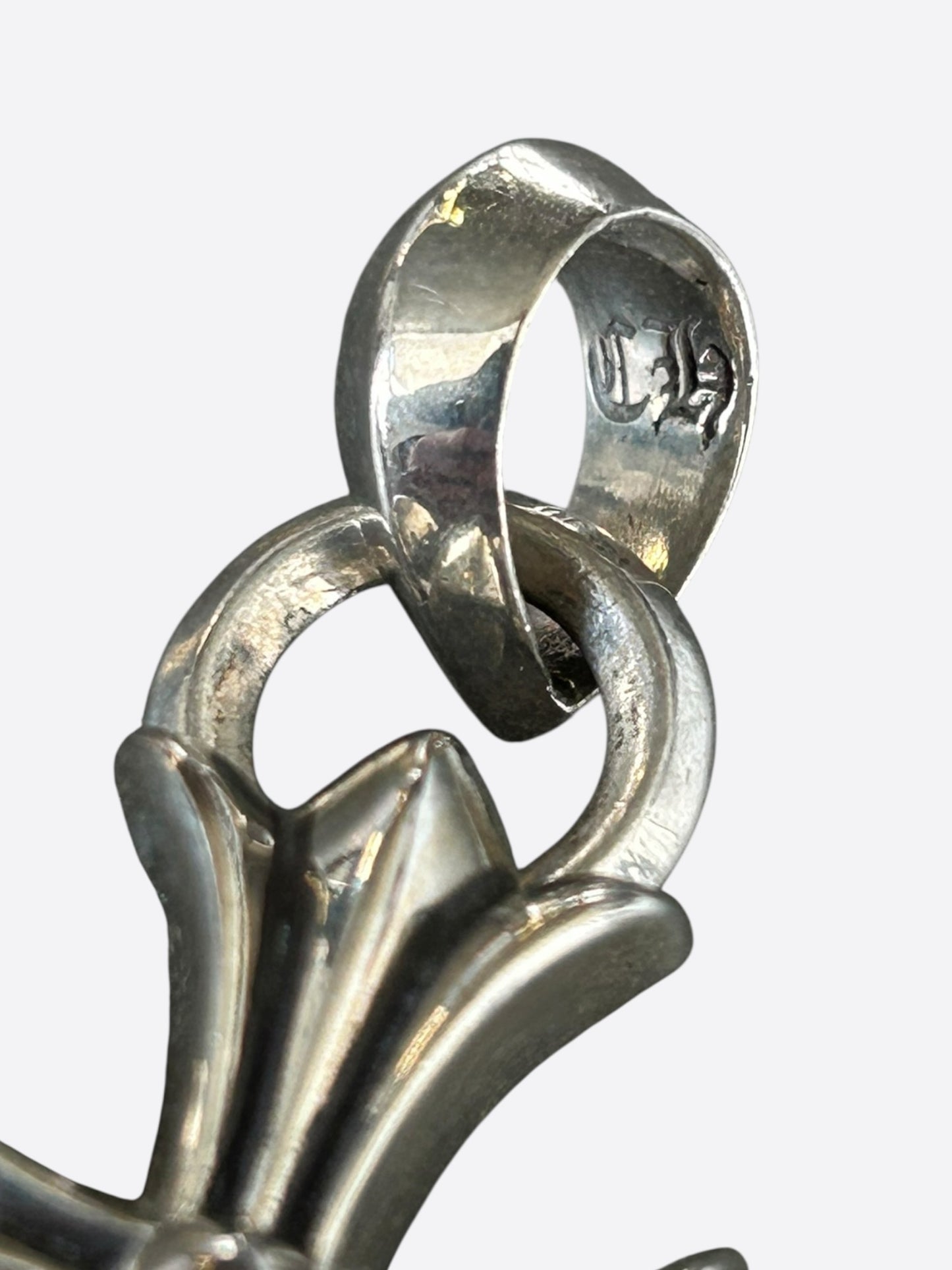 Chrome Hearts Silver Cross Pendant