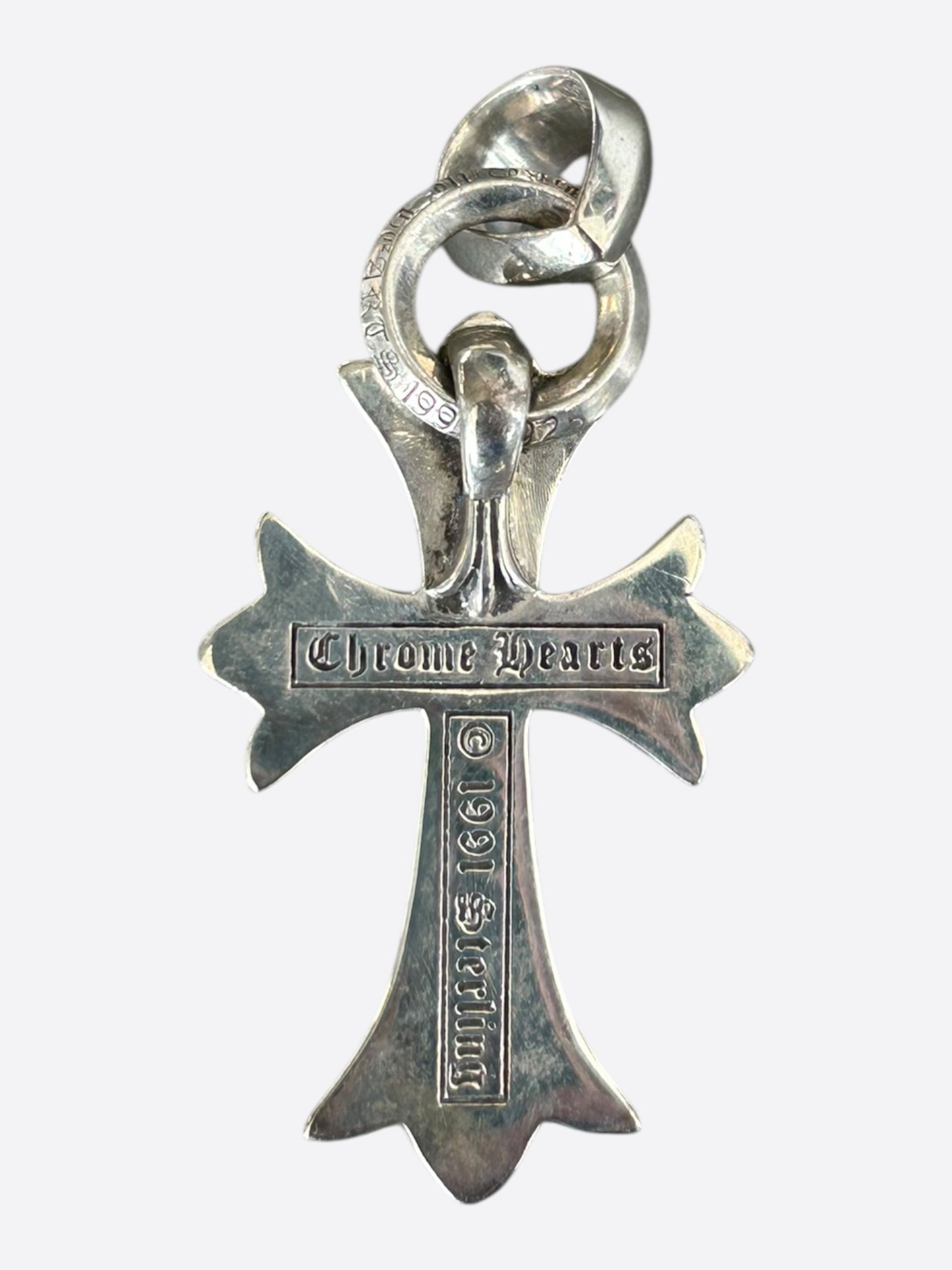 Chrome Hearts Silver Cross Pendant