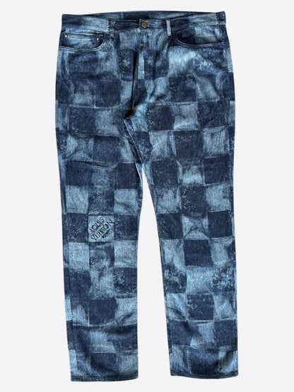 Louis Vuitton Blue Salt Damier Jeans