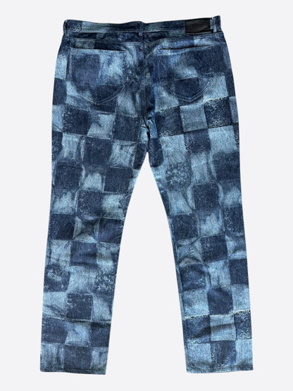 Louis Vuitton Blue Salt Damier Jeans