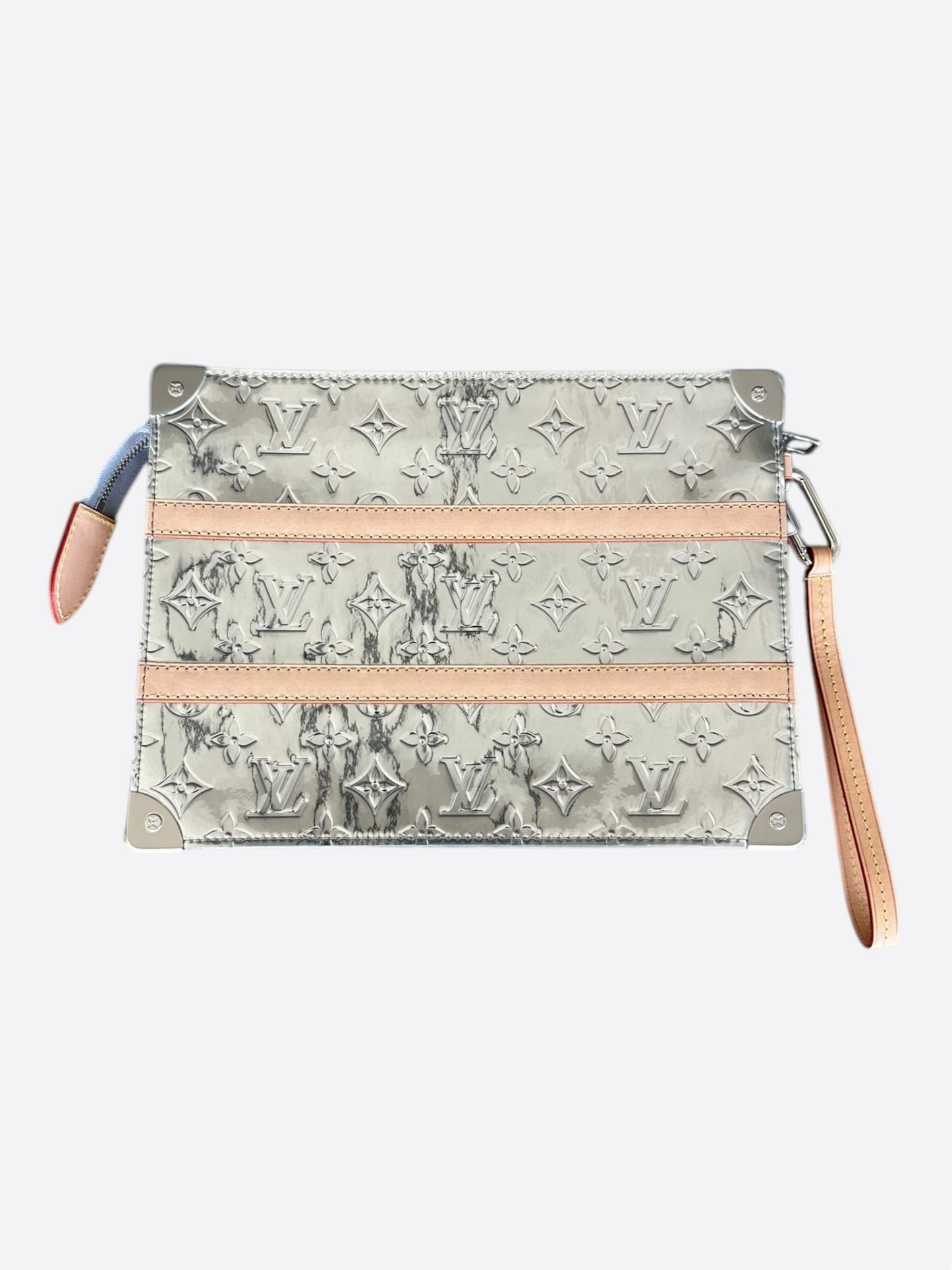 Louis Vuitton Silver Mirror Monogram Pochette