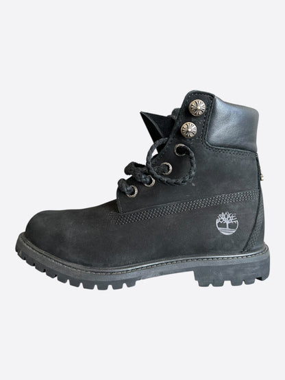 Chrome Hearts Timberland Black Boots