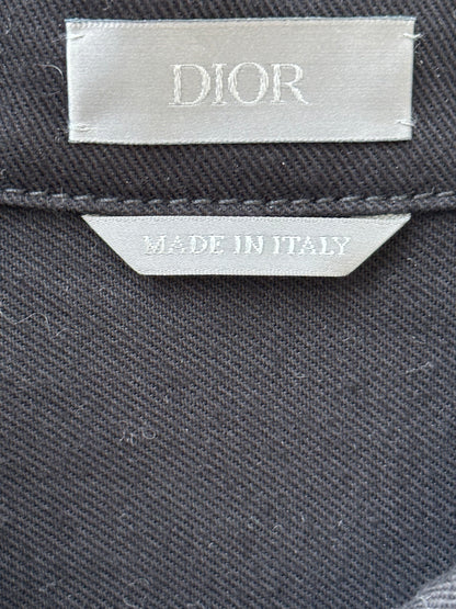 Dior Judy Blame Pin Logo Denim Jacket