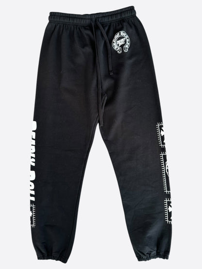 Chrome Hearts Black & White Deadly Doll Sweatpants