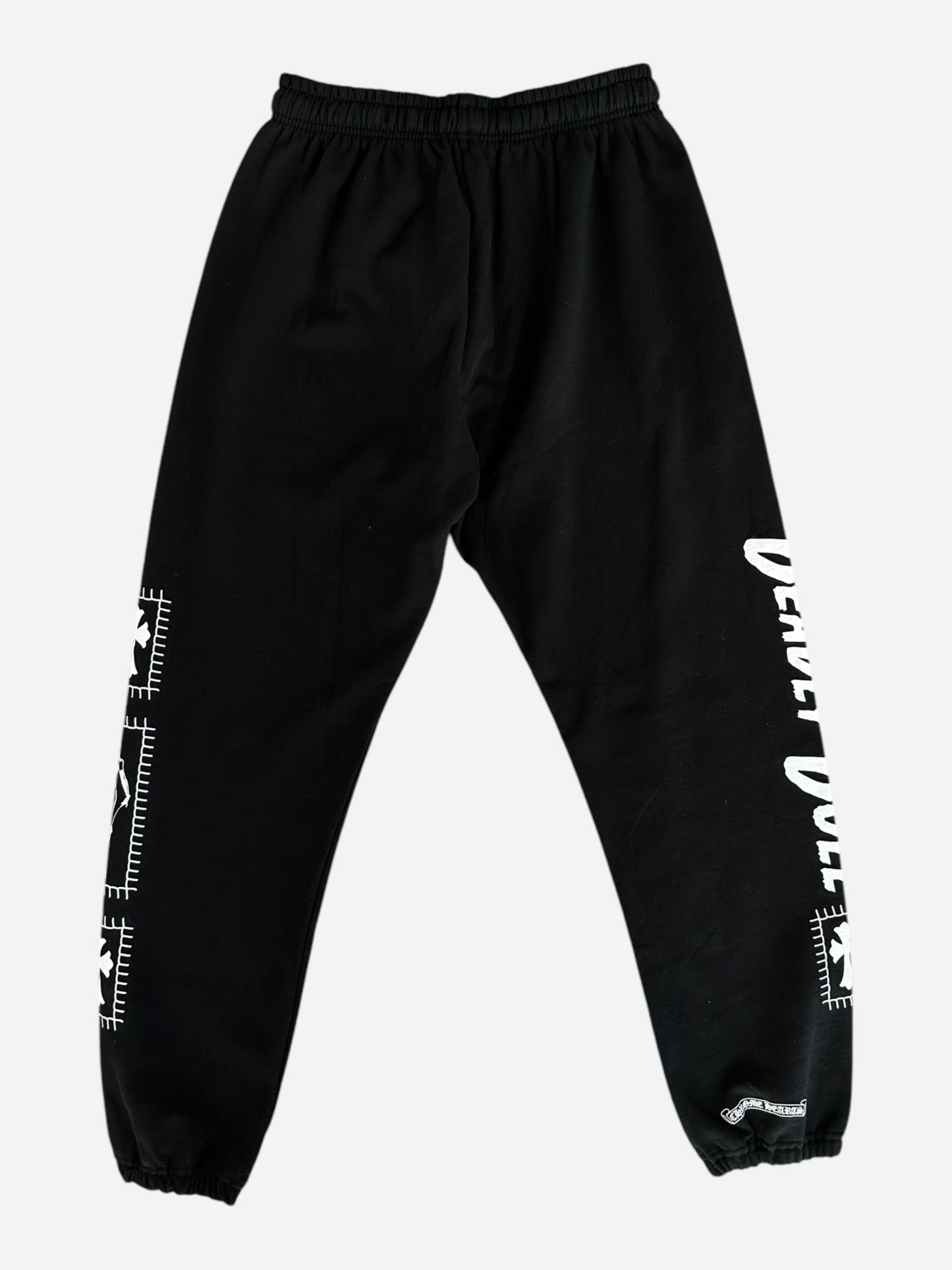 Chrome Hearts Black & White Deadly Doll Sweatpants