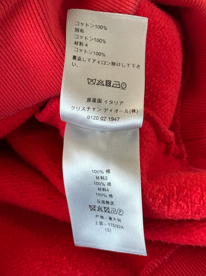 Dior Red Oblique Towel Hoodie