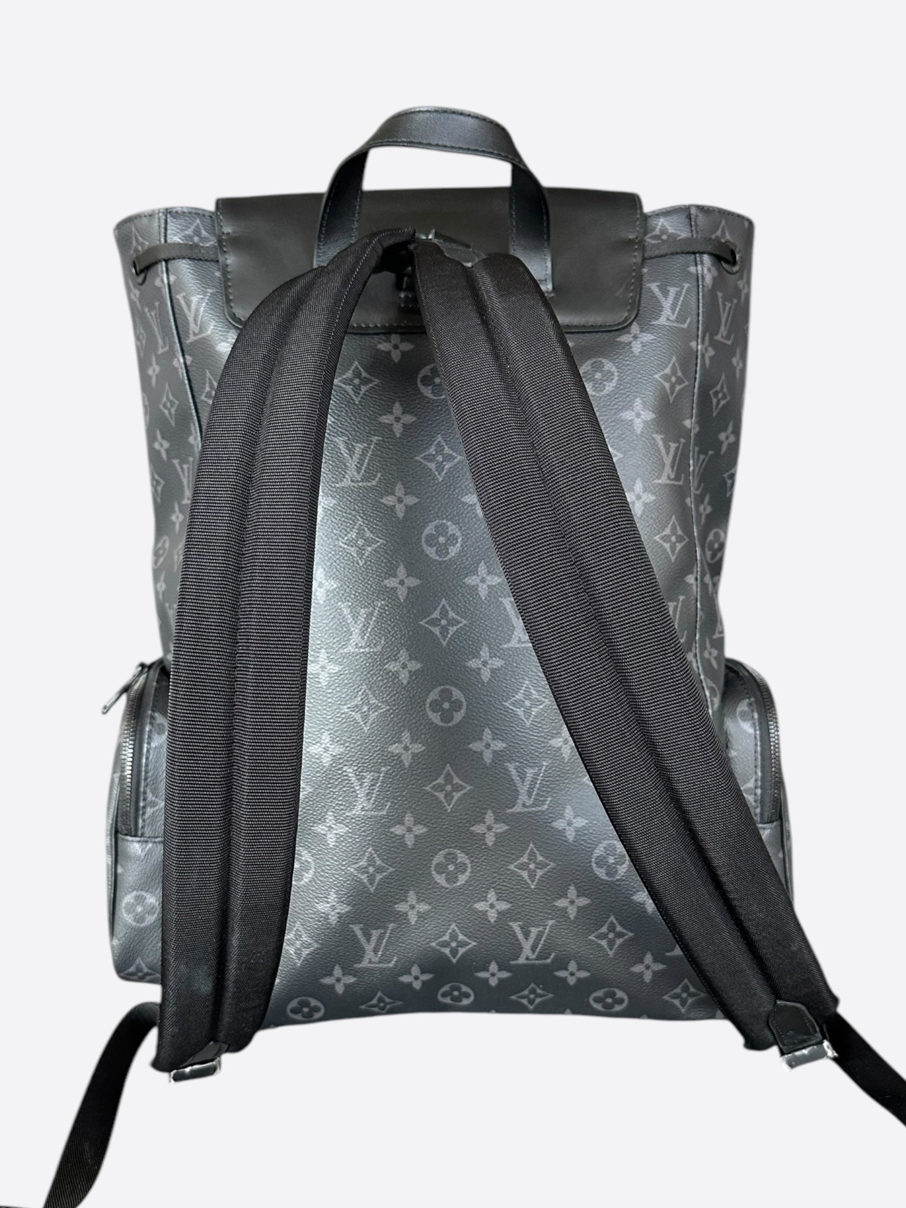 louis vuitton backpack trio eclipse monogram eclipse Louis Vuitton Monogram Eclipse Trio Backpack – Savonches