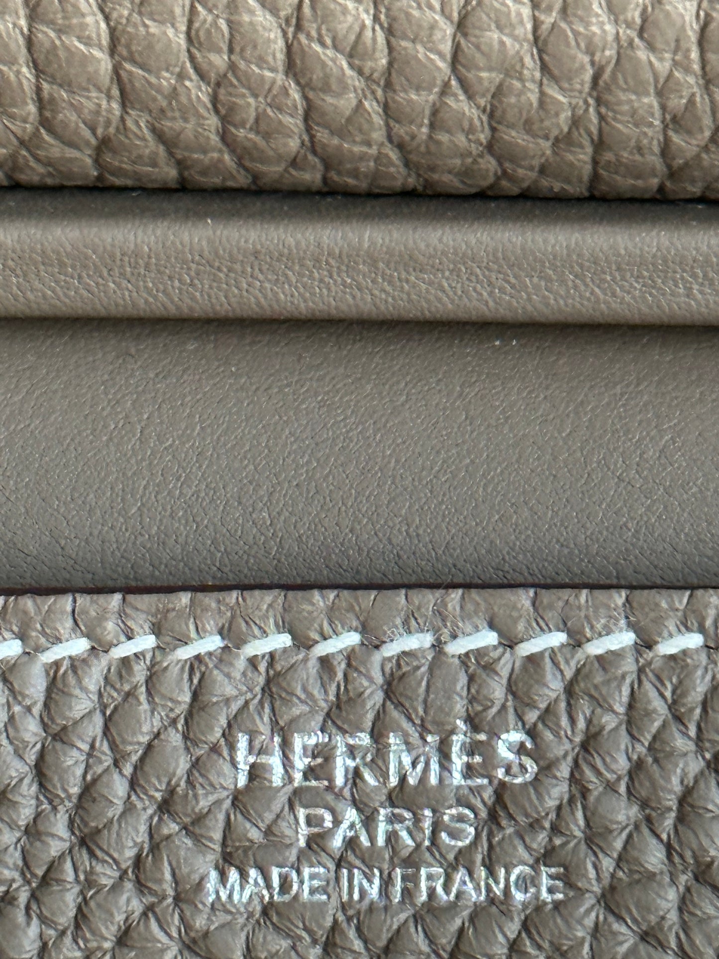 Hermes Etoupe HAC A Dos Crossbody Backpack