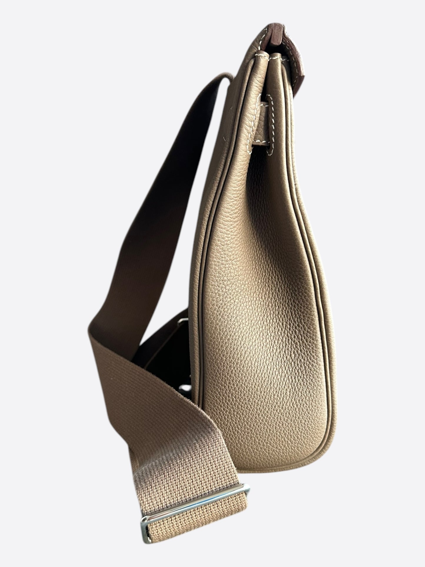 Hermes Etoupe HAC A Dos Crossbody Backpack