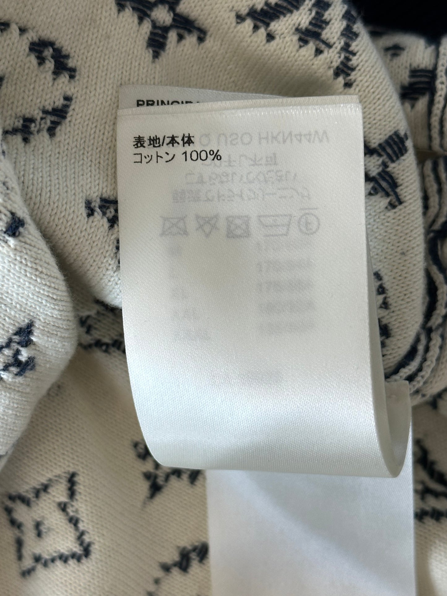 Louis Vuitton Blue & White Gradient Monogram Sweater