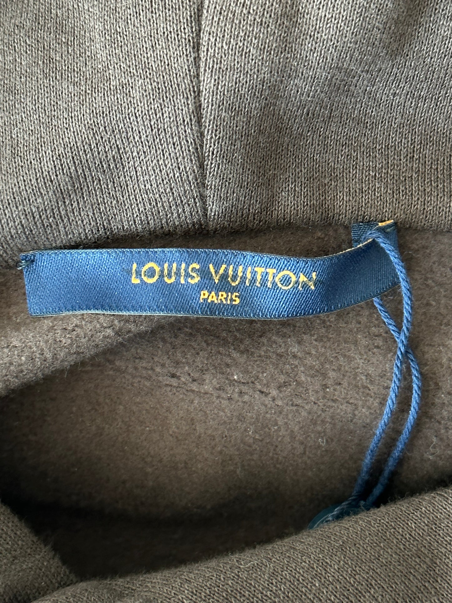 Louis Vuitton Brown Bee Embroidered Hoodie