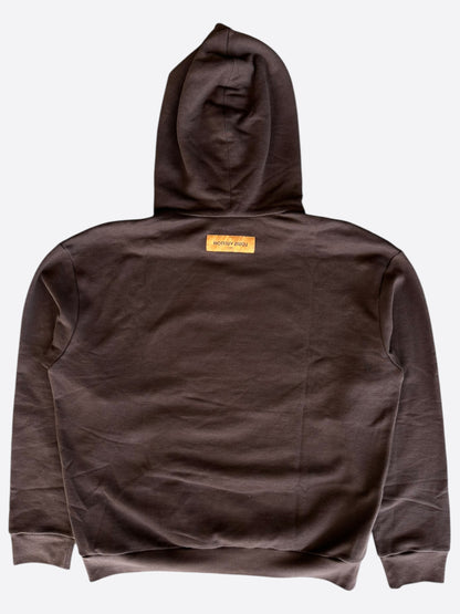 Louis Vuitton Brown Bee Embroidered Hoodie