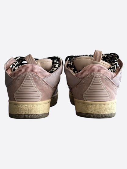 Lanvin Pink Curb Oversized Women's Sneakers