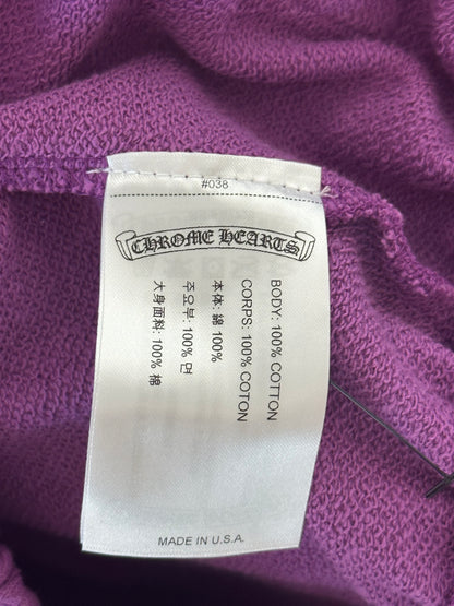 Chrome Hearts Matty Boy Purple More Not Less Sweatpants