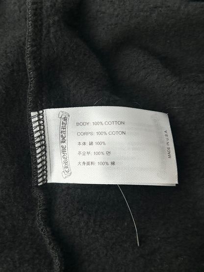 Chrome Hearts Black & White Manchester Exclusive Horseshoe Zip Up Hoodie