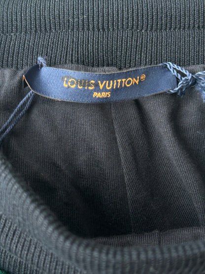 Louis Vuitton Green Camouflage Monogram Fleece Sweatpants