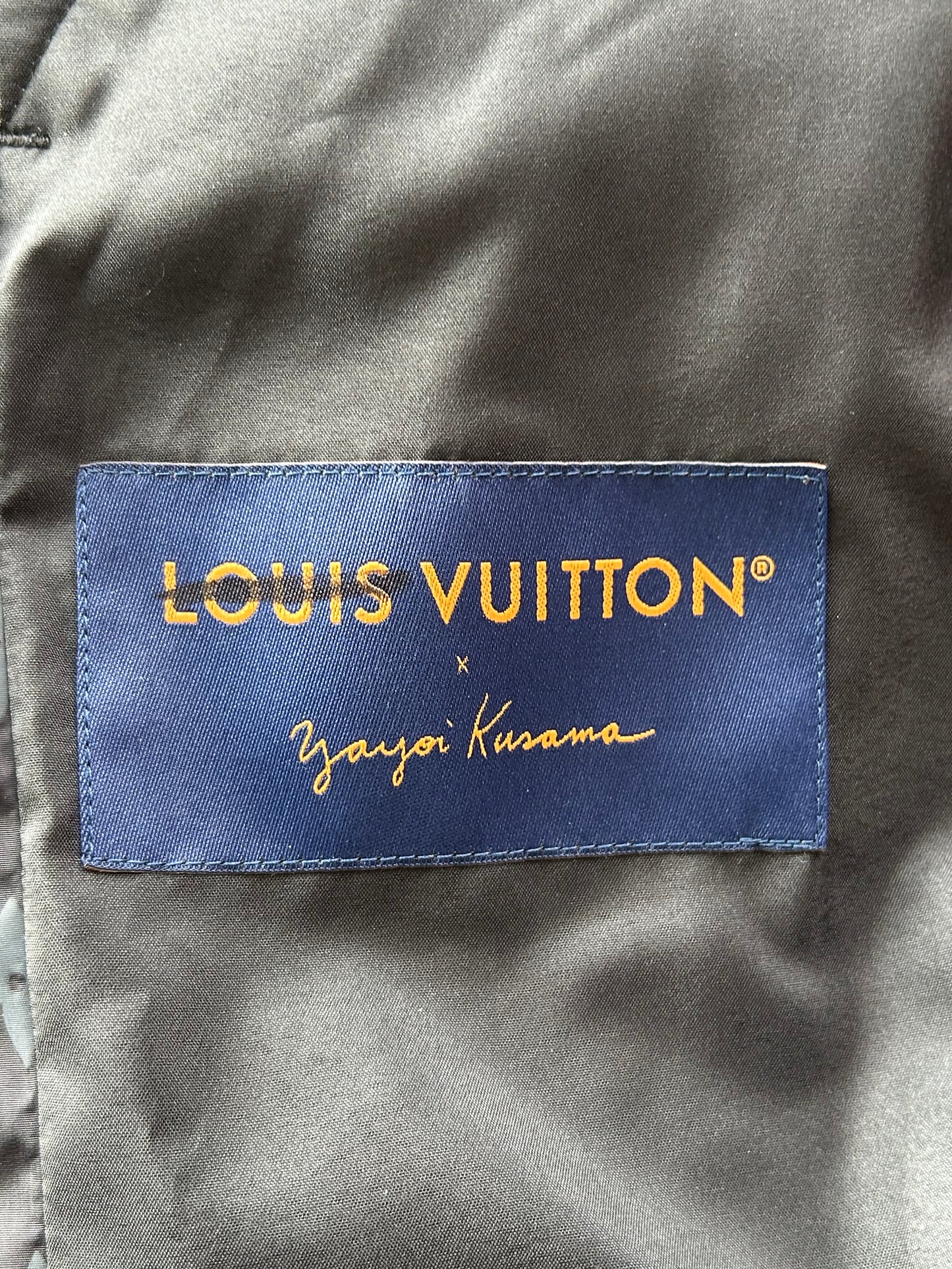 Louis Vuitton Yayoi Kusama Black Polka Dot Monogram Puffer Jacket